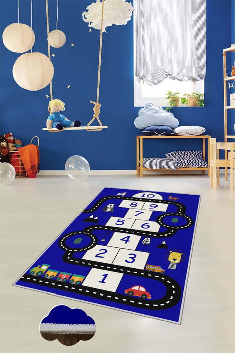 Conceptum Alfombra de Pasillo HMNT468 Multicolor 100x200 cm